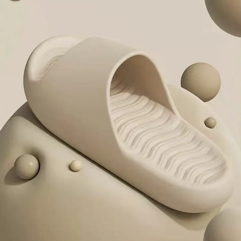 தடிமனான திட வண்ண செருப்புகள்